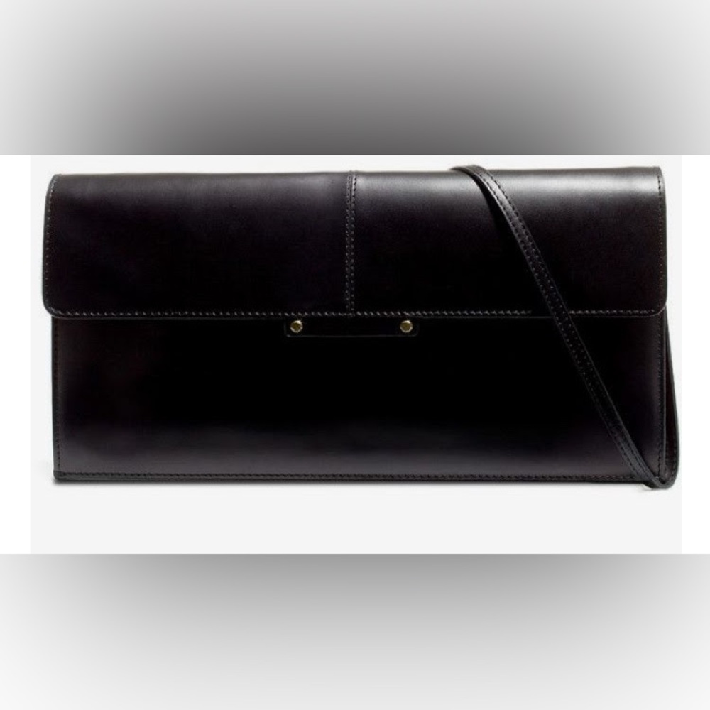 Leather clutch